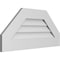 Ekena Millwork Octagonal Top Surface Mount PVC Gable Vent w/ 3-1/2"W x 1"P Standard Frame, 30"W x 14"H GVPOT30X1401SN - alternate 4